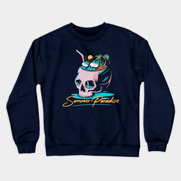 Summer Paradise Crewneck Sweatshirt by everglowstd